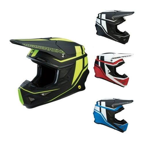 Casque motocross moose - de,