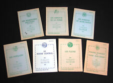 7 LIVRETS POCHETTE COLLECTION