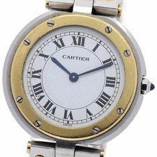 Cartier Santos Round LM Quartz