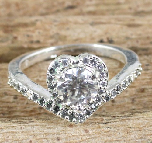 Forme coeur rond blanc - ct,