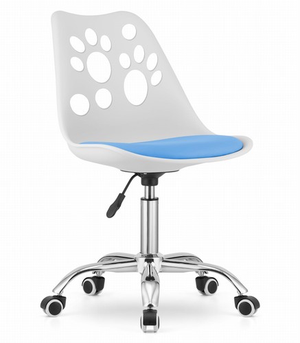 Fauteuil pivotant reno blanc - fauteuil,