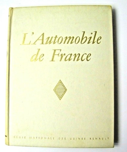 Ancien livre 1951 automobile - livre,