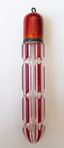 Flacon parfum argent - flacon, massif