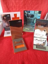 Hermès Paris, lot de 4 Présentoirs socle 17 x 13 x 18 cm, parfum Terre d'Hermès