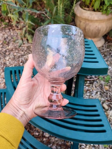 Gros verre ballon - gros, ancien