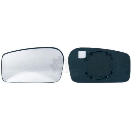 Miroir support gauche - +, pour