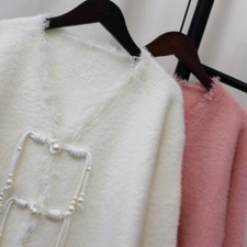 Femme Faux Vison Fourrure