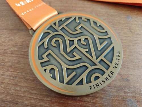 Médaille finisher 195 - 42.195,