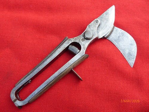 Secateur serpette fer - en,