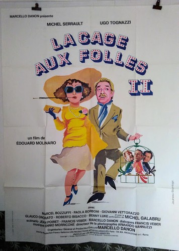 Cage aux folles - cage, affiche