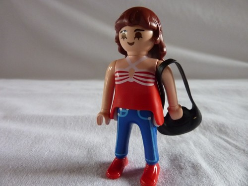 Playmobil personnage dame - personnage, et