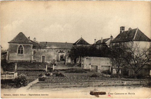 Cpa cour casenove mairie - cpa,