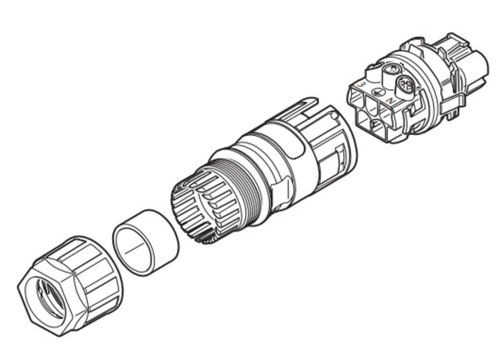 1pc enphase conn - enphase, qd-conn-10m