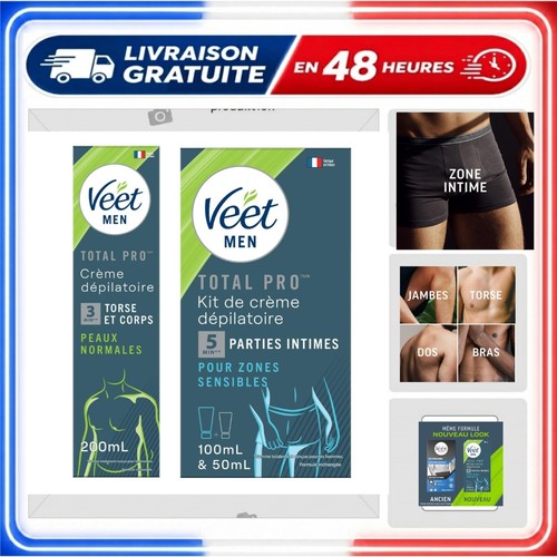Veet men kit épilation - épilation, homme