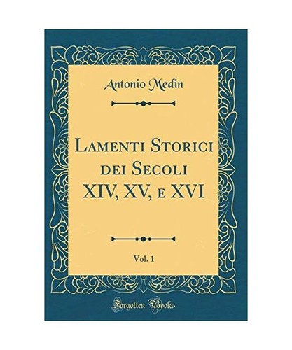 Lamenti storici dei secoli - lamenti,