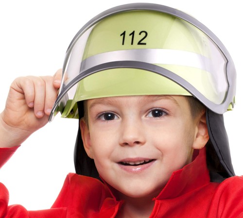 Casque pompier 112 pour - de,