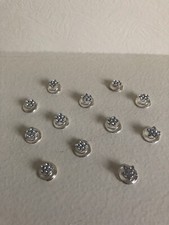 Lot de 12 bijoux strass pour
