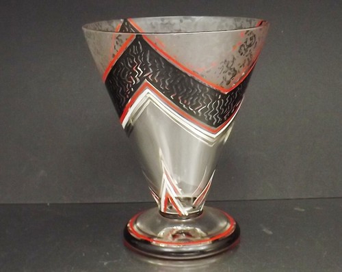 Vase art deco cristal - vase,