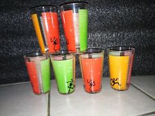 6 verres bière kronenbourg doseur 10cl akrobat no Ciney Grimbergen grim affligem