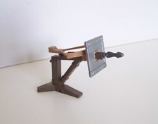 PLAYMOBIL (L2233) MOYEN-AGE - Baliste Arbalète sur Pied Vierge avec Flèche Grise