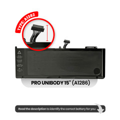 Battery for macbook - (a1382),