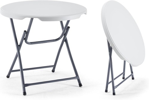 Table pliante 80cm - table,