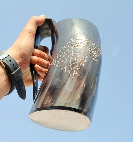 Tasse corne boire - en, à