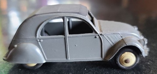 2cv dinky toys 1950 feu - dinky,