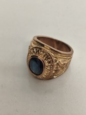 Bague ancienne rétro plaquée