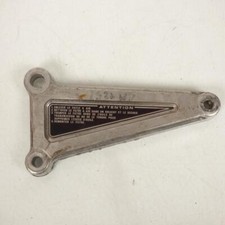 Platine de repose pied