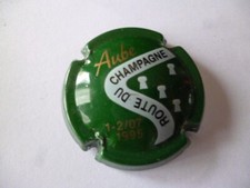 capsule de champagne, ROUTE du champagne, Aube 1995, N°1