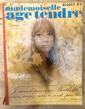 RARE RELIURE EDITEUR  4 MAGAZINE  MLLE AGE TENDRE ( num 14 à 19 ) 1966