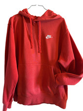 NIKE sweat rouge capuche