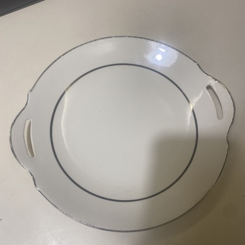 Plat gâteau porcelaine - plat,