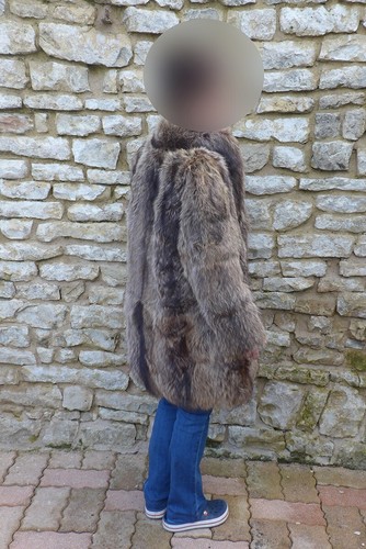 Manteau fourrure de - manteau,