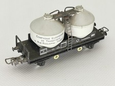 HORNBY ÉCHELLE HO WAGON CTC DE TRANSPORT DE CIMENT EN CUVES   +++