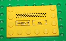 LEGO Yellow plaque
