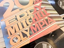 EDDY MITCHELL 20 ANS OLYMPIA POCHETTE 3 LP 33T VINYLE EX COVER EX ORIGINAL 1980