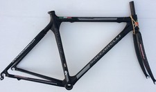 Cadre Vélo de Course Carbone Saccarelli Road Frame Fourche Look HSC1
