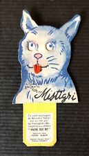 Chromo À Système Pub Vache Qui Rit De Benjamin Rabier "Mistigri" Image animée