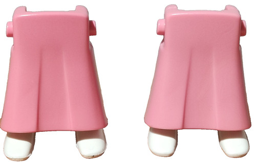 Playmobil jambes jupes - x2,