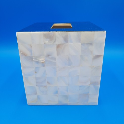 Vintage mosaic tissue box - tissue,