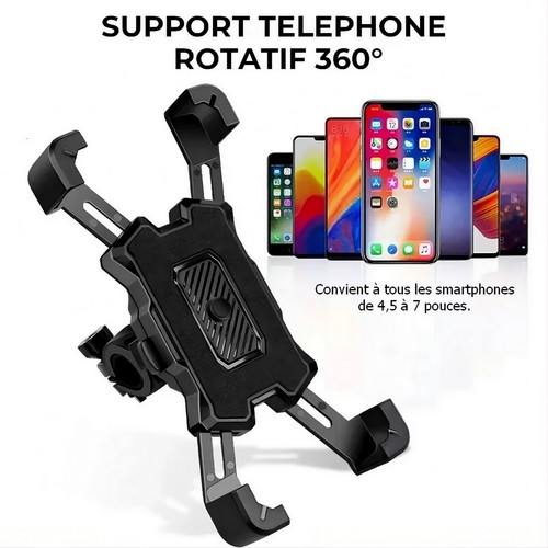 Support téléphone vélo - support,