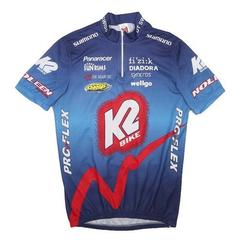 Marchi maillot vélo bleu - de, &