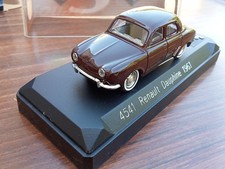 RENAULT DAUPHINE 1961 PRUNE SOLIDO ECH:1/43 MADE IN FRANCE COMME NEUVE