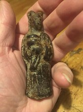 Antique Chinese Cast Iron Immortal Lohan Attendant Ming Period  FREE SHIPPING!