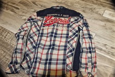 jolie chemise bleue à carreaux KAPORAL modèle burba taille 10 ans QUASI NEUVE