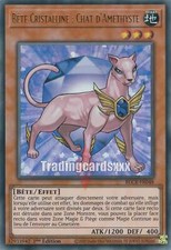 Yu-Gi-Oh! Bête Cristalline : Chat d'Améthyste : UR BLCR-FR048