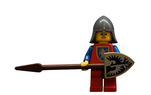 Lego figurine chevalier moyen - chevalier,