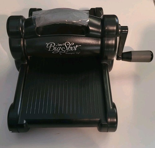 Sizzix big shot - shot, manual
